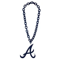 WinCraft Atlanta Braves Collier avec logo à grande chaîne