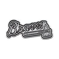 WinCraft Atlanta Braves Chrome Auto Emblem