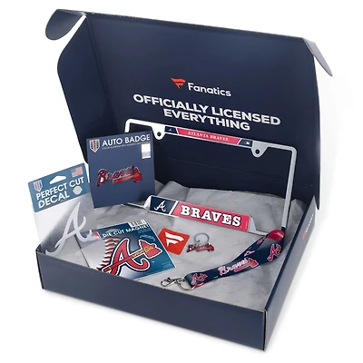 WinCraft Atlanta Braves Fanatics Automotive Gift Box