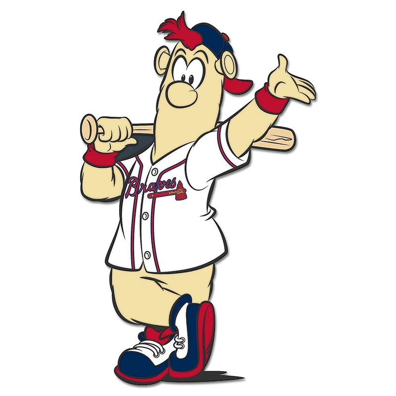WinCraft Atlanta Braves Mascot Collector Pin