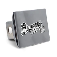 WinCraft Atlanta Braves Premium Metal Chrome Hitch Cover