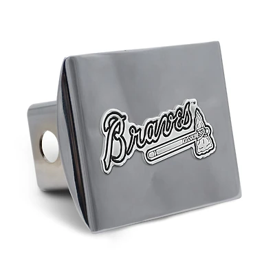 Cache-attelage en métal chromé haut de gamme WinCraft Atlanta Braves