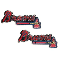 Boucles d'oreilles WinCraft Atlanta Braves Team Post