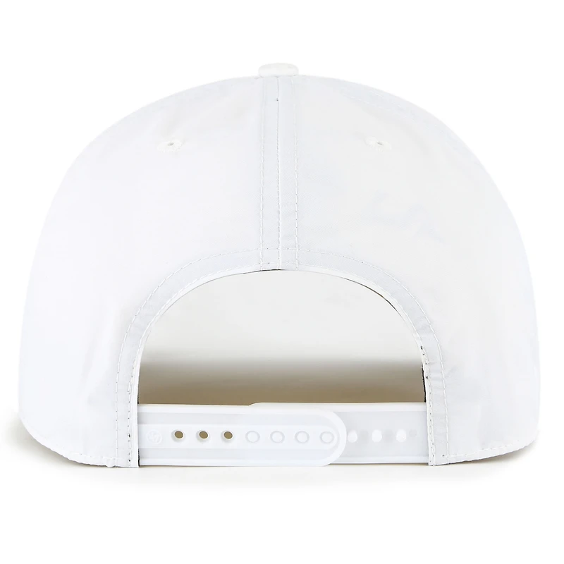 Women's '47 White Atlanta Braves Bright Side Adjustable Hitch Hat