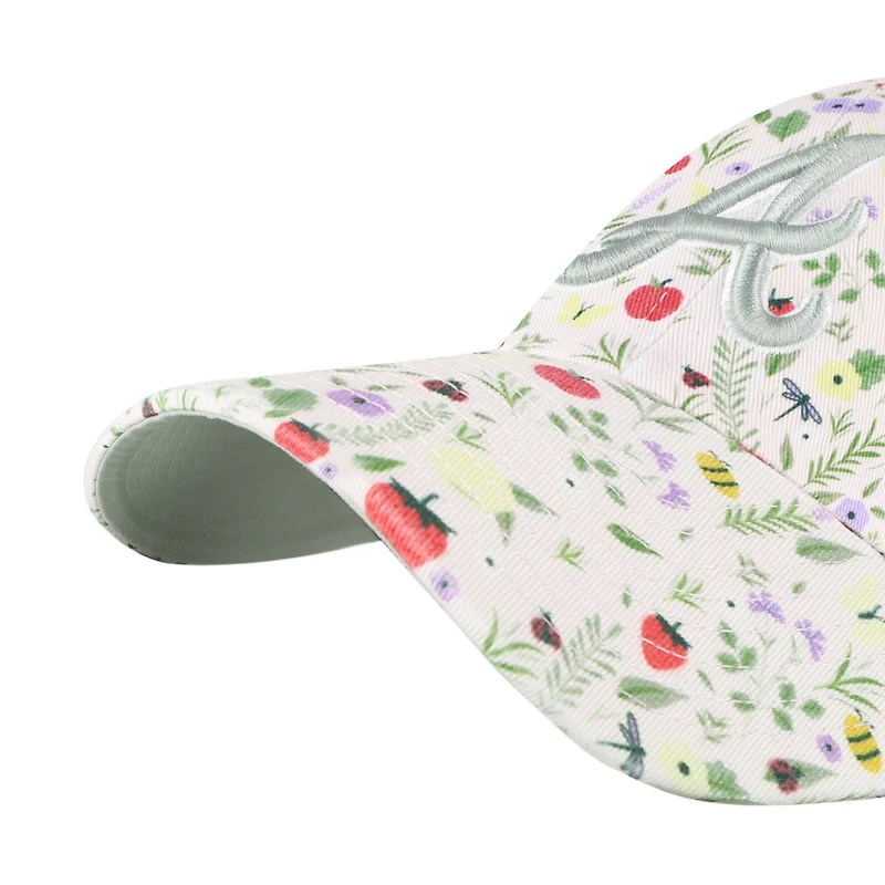 Women's '47  Light Pink Atlanta Braves Posey Clean Up Adjustable Hat