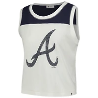 Débardeur blanc '47 Atlanta Braves Premier Zoey pour femmes
