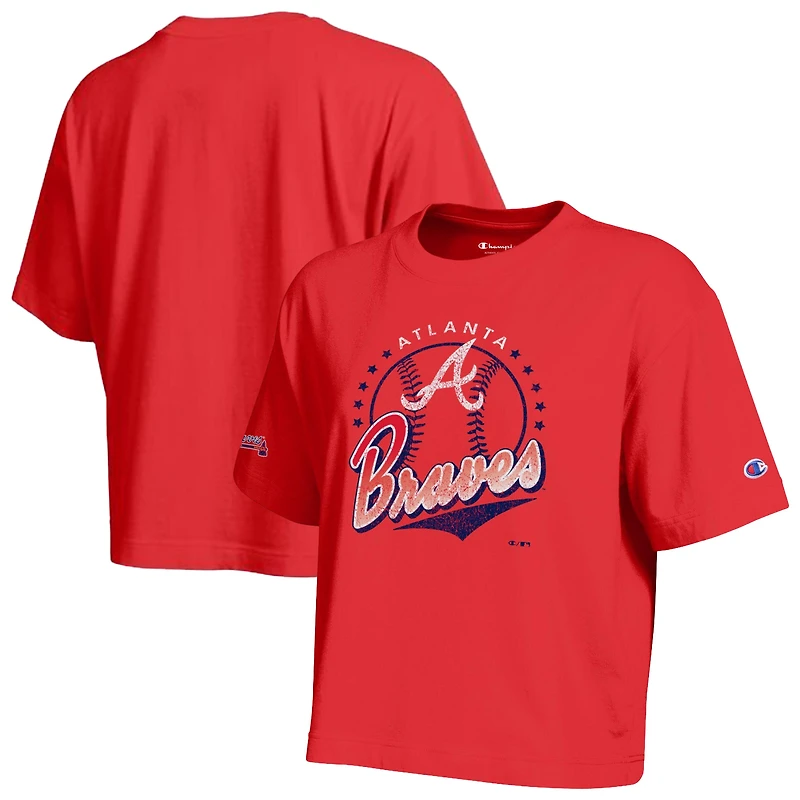 T-shirt All-Star rouge des Braves d'Atlanta pour femmes