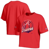 T-shirt All-Star rouge des Braves d'Atlanta pour femmes