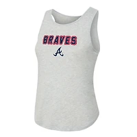 Ensemble débardeur et pantalon pour femme Concepts Sport Atlanta Braves Regulate