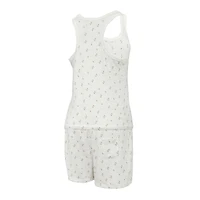 Women's Concepts Sport Cream Atlanta Braves Gardner Hacci Knit Romper