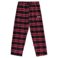 Women's Concepts Sport Navy/Red Atlanta Braves Plus Badge Sleep Set