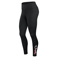 Legging noir Fanatics Atlanta Braves Wordmark Stack pour femmes