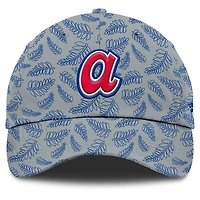 Women's Fanatics  Gray Atlanta Braves Cooperstown Collection Shift Adjustable Hat
