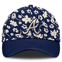 Women's Fanatics  Navy Atlanta Braves Blossom Adjustable Hat