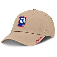 Women's Fanatics Tan Atlanta Braves Cooperstown Collection Adjustable Hat