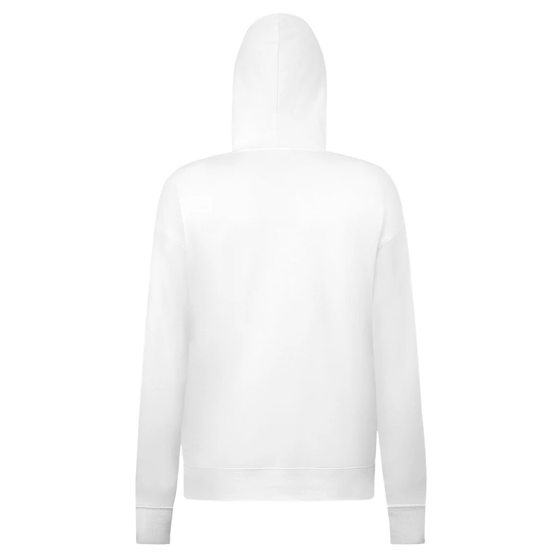 Sweat à capuche blanc Atlanta Braves St. Patrick's Day Adorn Shamrock pour femme Levelwear