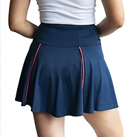 Women's Lusso Navy Atlanta Braves Colleen Skort