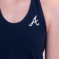 Débardeur col V Noelle bleu marine Lusso pour femme des Braves d'Atlanta