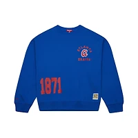 V100492 SWEAT-SHIRT À COL ROND LÉGER BRAVES M&N MLB SWTLADCRW FC11306-ABRBLUE