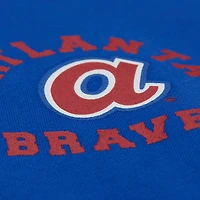 V100492 SWEAT-SHIRT À COL ROND LÉGER BRAVES M&N MLB SWTLADCRW FC11306-ABRBLUE