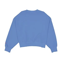 Women's New Era Blue Atlanta Braves 2026 City Connect V-Neck Sweatshirt