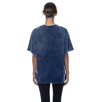 T-shirt boyfriend oversize New Era bleu marine Atlanta Braves pour femme