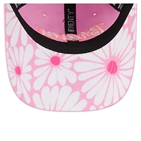 Casquette ajustable 9TWENTY rose New Era pour femme, motif fête des mères