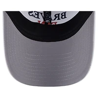 Women's New Era White Atlanta Braves Team Fan 9TWENTY Adjustable Hat