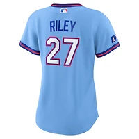Women's Nike Austin Riley Powder Blue Atlanta Braves 2026 City Connect Stadium Jersey
