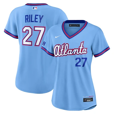Women's Nike Austin Riley Powder Blue Atlanta Braves 2026 City Connect Stadium Jersey