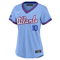 Women's Nike Chipper Jones Powder Blue Atlanta Braves 2026 City Connect Stadium Jersey