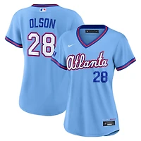 Women's Nike Matt Olson Powder Blue Atlanta Braves 2026 City Connect Stadium Jersey