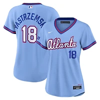Women's Nike Mike Yastrzemski Powder Blue Atlanta Braves 2026 City Connect Stadium Jersey