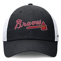 Women's Nike Navy/White Atlanta Braves Club Trucker Adjustable Hat