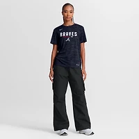 Women's Nike Navy Atlanta Braves Authentic Collection Velocity Dri-FIT T-Shirt