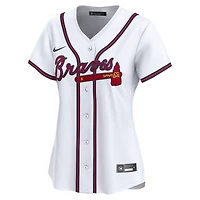 1 maillot de joueur à domicile Nike Ozzie Albies blanc des Atlanta Braves pour femme