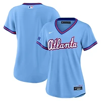 Women's Nike  Powder Blue Atlanta Braves 2026 City Connect Stadium Jersey