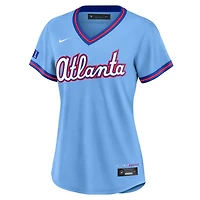 Women's Nike  Powder Blue Atlanta Braves 2026 City Connect Stadium Jersey