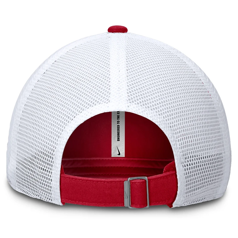 Women's Nike Red/White Atlanta Braves Club Trucker Adjustable Hat