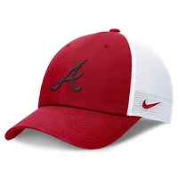 Women's Nike Red/White Atlanta Braves Club Trucker Adjustable Hat