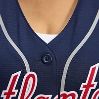 Women's Nike Ronald Acuña Jr. Navy Atlanta Braves Alternate Replica Player Jersey