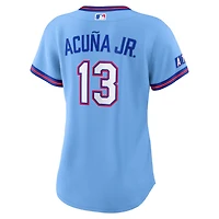 Women's Nike Ronald Acuña Jr. Powder Blue Atlanta Braves 2026 City Connect Stadium Jersey