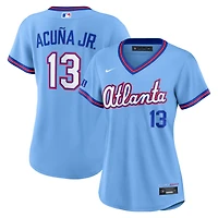 Women's Nike Ronald Acuña Jr. Powder Blue Atlanta Braves 2026 City Connect Stadium Jersey