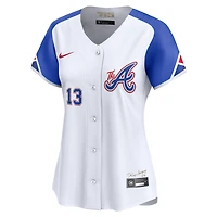 Women's Nike Ronald Acuña Jr. White Atlanta Braves City Connect Limited Player Jersey