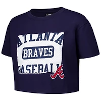 POT BRAVES NAVY FEMME FAIT POUR JOUER BOXY TEE TEELADRIB