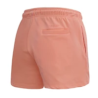 Women's Pro Standard Pink Atlanta Braves Neutral Fleece Shorts