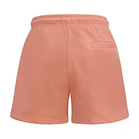 Women's Pro Standard Pink Atlanta Braves Neutral Fleece Shorts