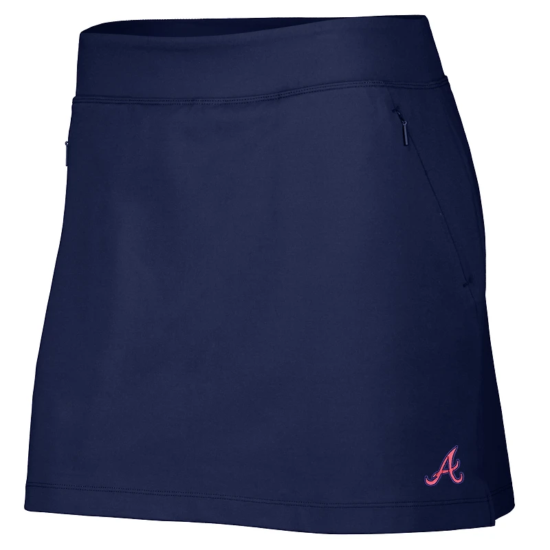 Women's Tommy Bahama Navy Atlanta Braves Aubrey IslandZone Skort