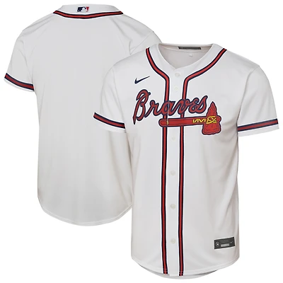 Youth Nike White Atlanta Braves Home Replica 2.0 Jersey