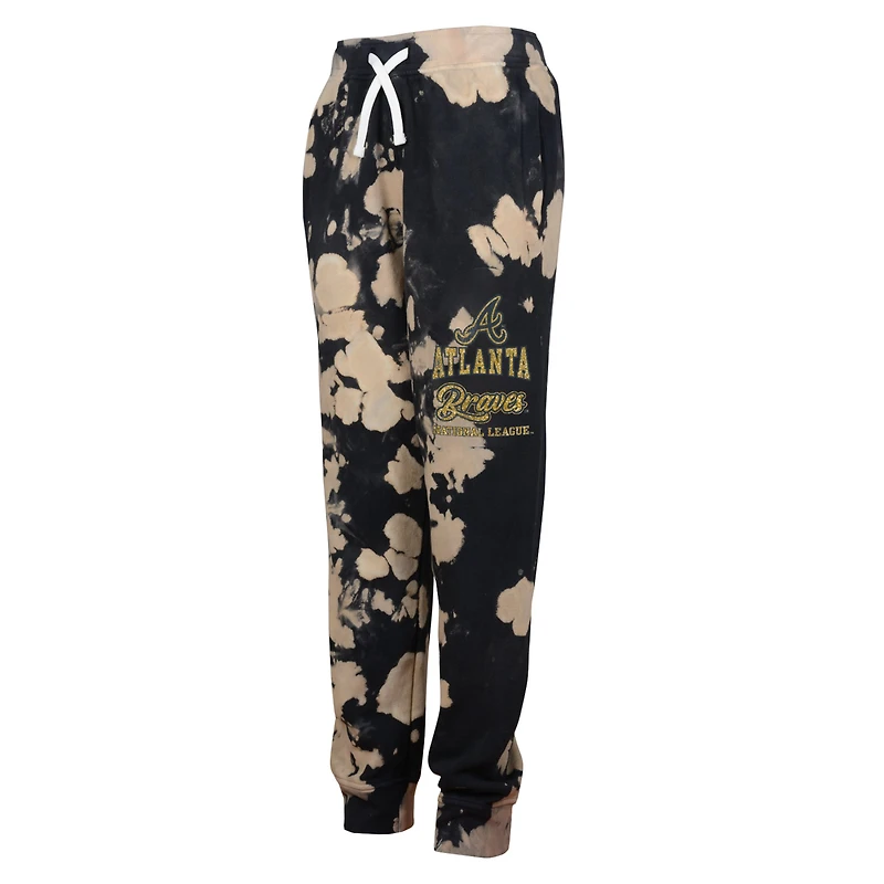Pantalon en polaire Lose Yourself noir pour jeunes des Braves d'Atlanta